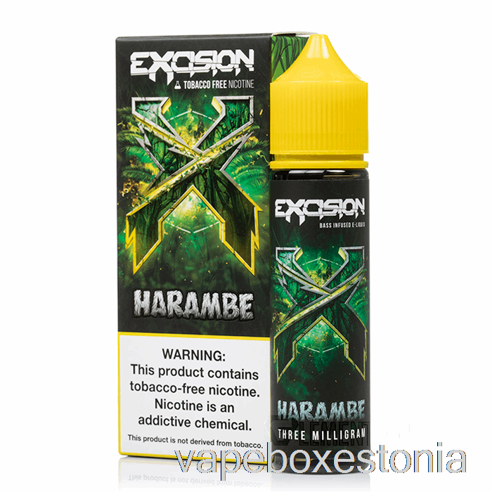 Vape Box Estonia Harambe - Ekstsisioon - Alt Null - 60ml 6mg